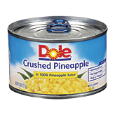 Dole Canned Fruit Pineapple Crushed In Its Own Juice Full-Size Picture